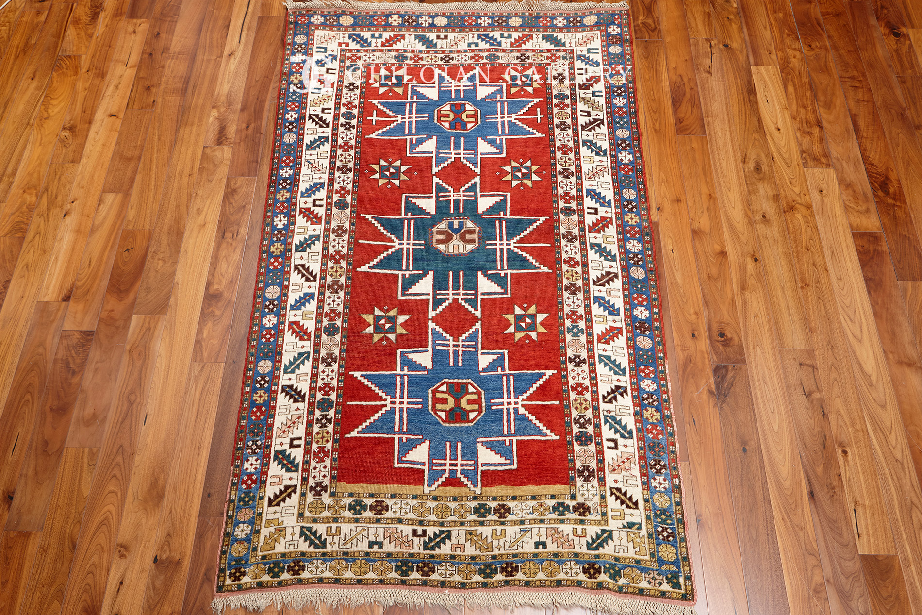 Shirvan Lezghi Rug Chiloian Gallery Antique Rugs And Carpets